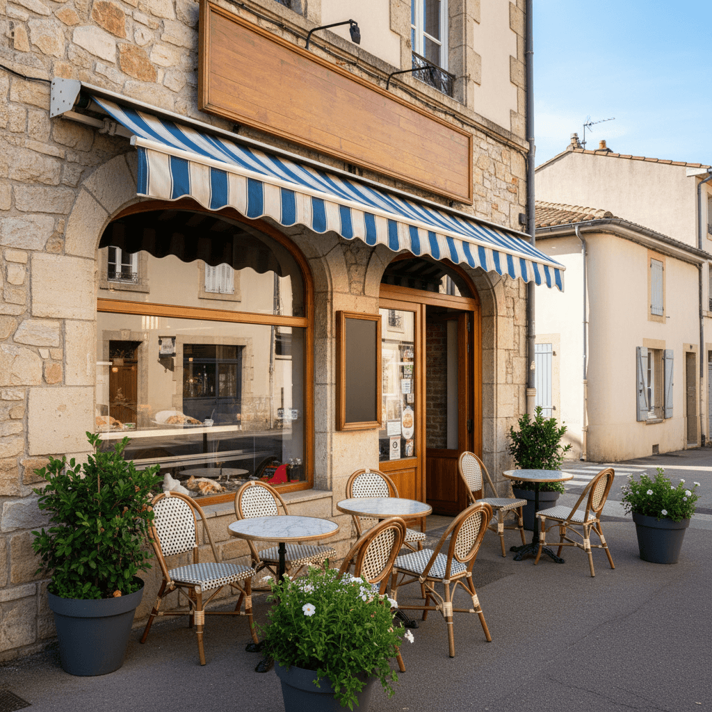 Fast-food à Alénya : terrasse - extraction - Image 1