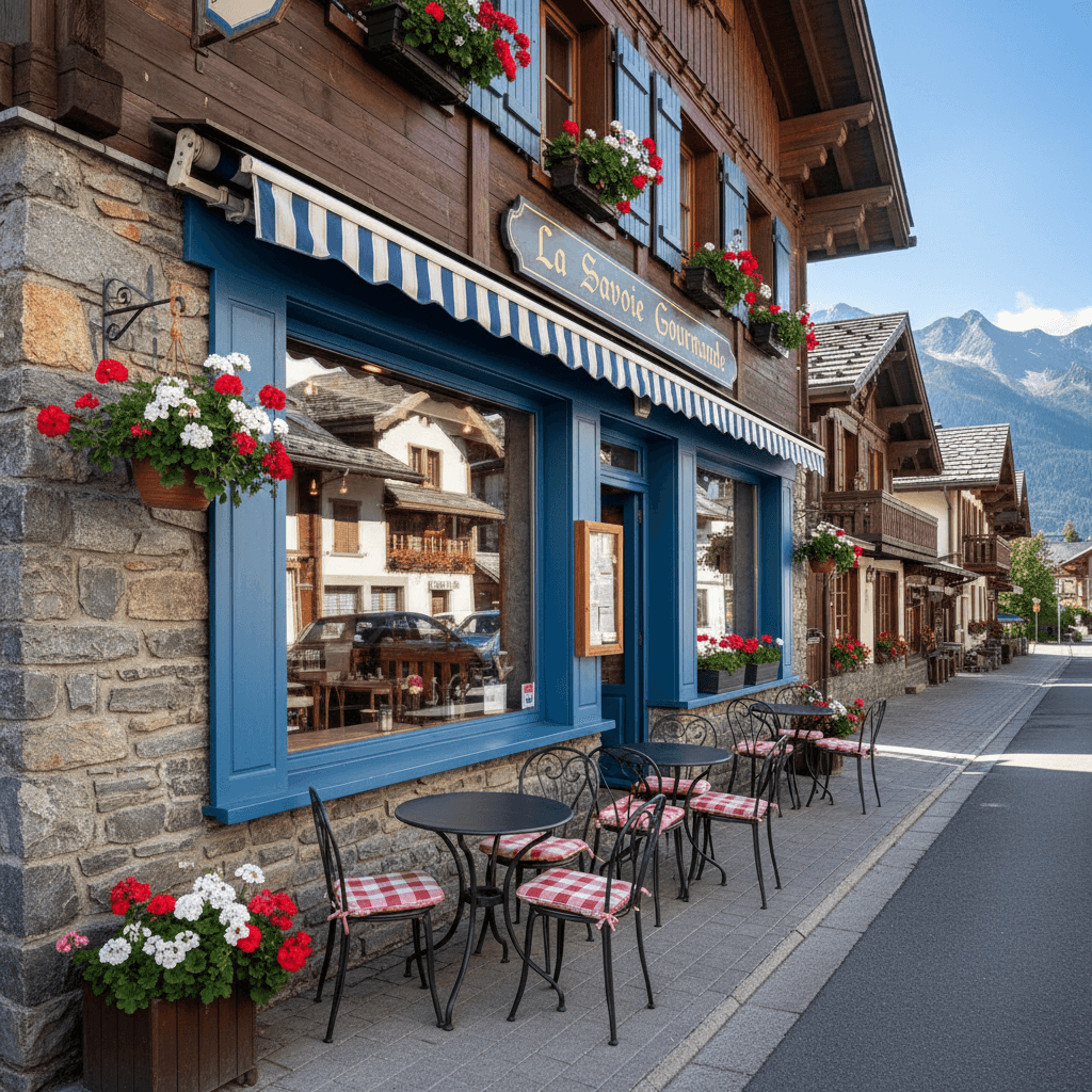 Restaurant à La Ravoire : terrasse - licence IV - Image 1