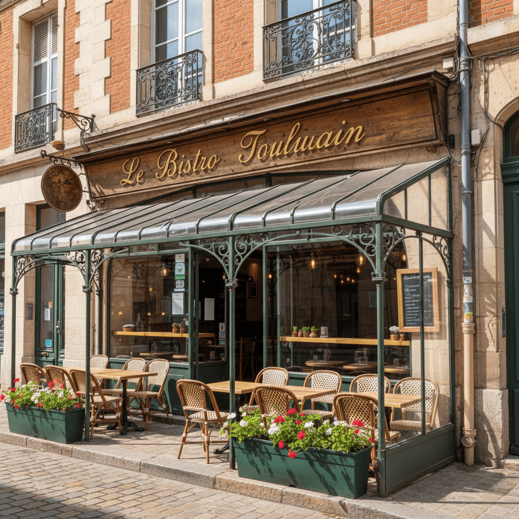 Restaurant 100m² à Toulouse : extraction - climatisation - Image 1