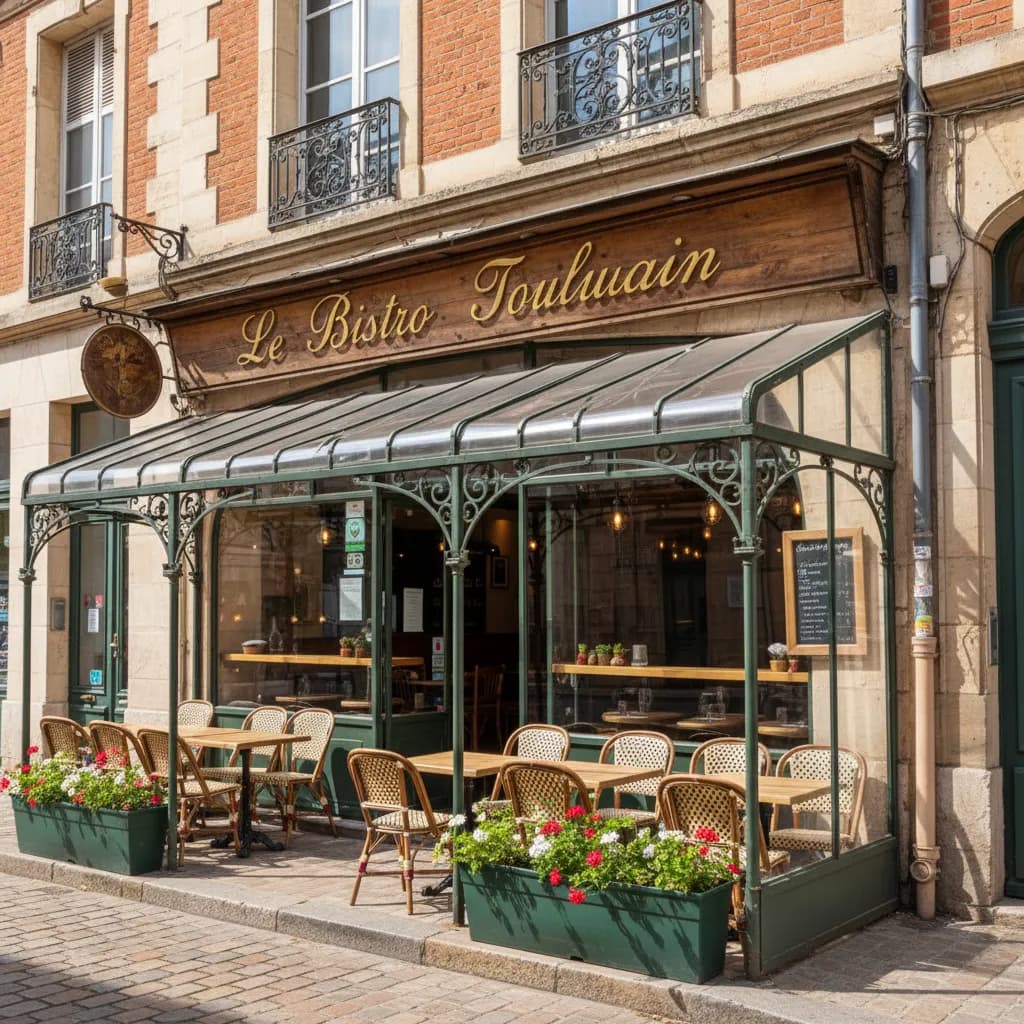 Restaurant 100m² à Toulouse : extraction - climatisation - Image 1