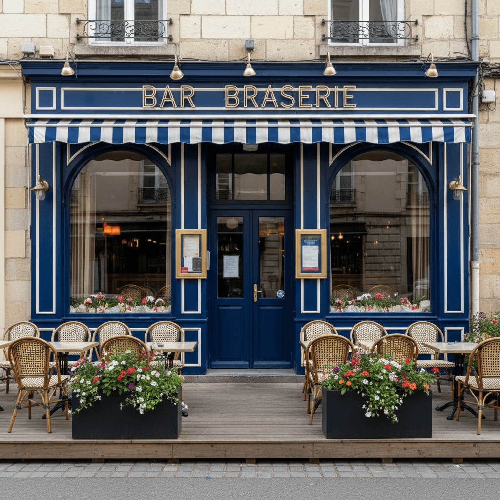 Bar-brasserie à Rennes : terrasse - licence IV