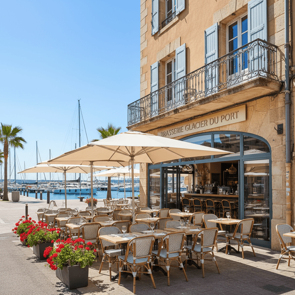 Bar-brasserie 250m² à Montpellier : terrasse - licence IV