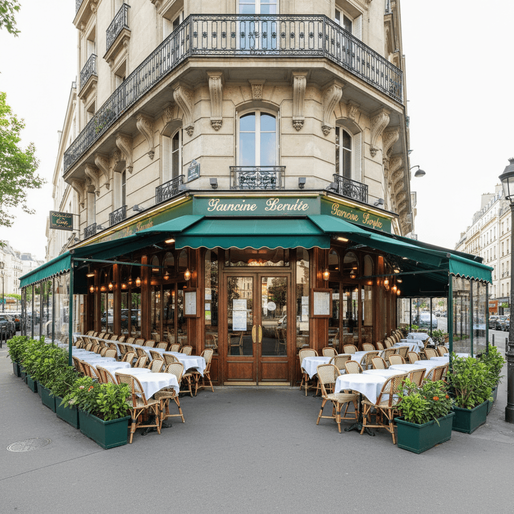 Restaurant spacieux avec terrasse à Paris