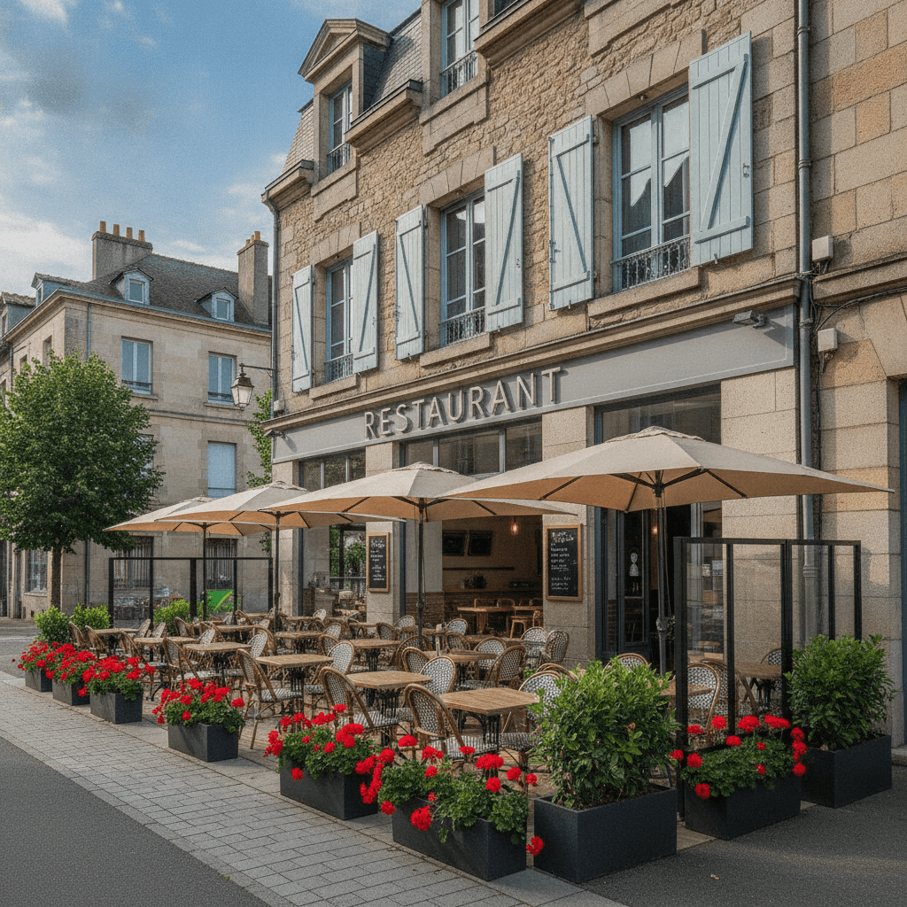 Restaurant à Nantes : terrasse - licence IV