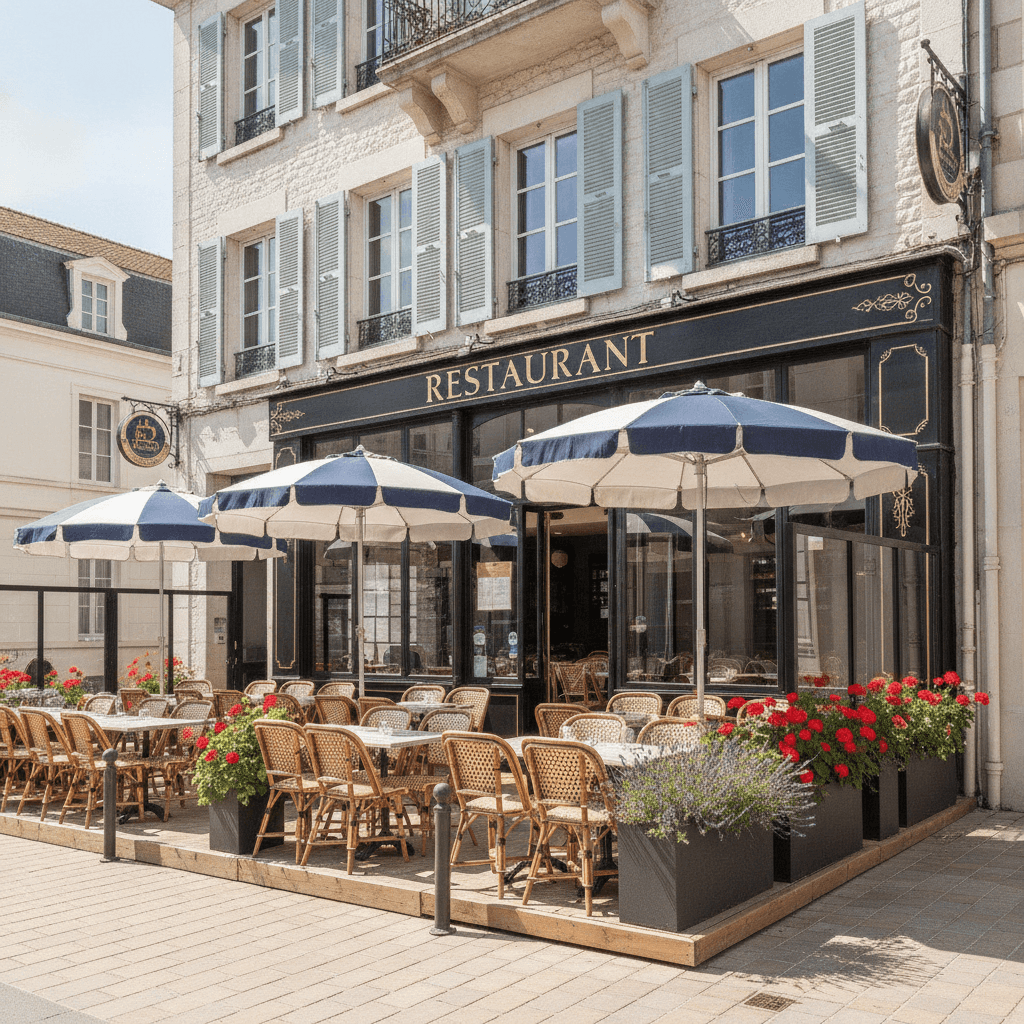 Restaurant 150m² à Royan : terrasse - licence IV - Image 1