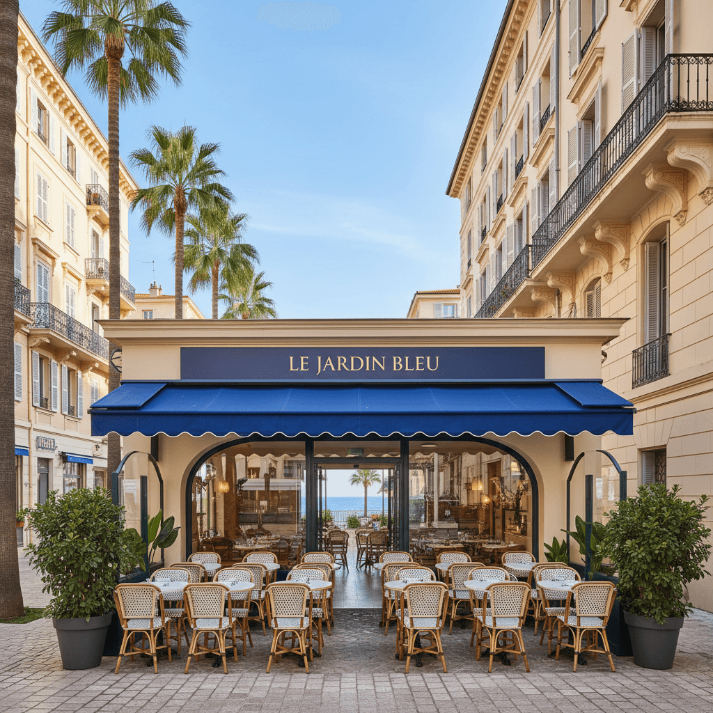 Restaurant 145m² à Nice : terrasse - licence IV