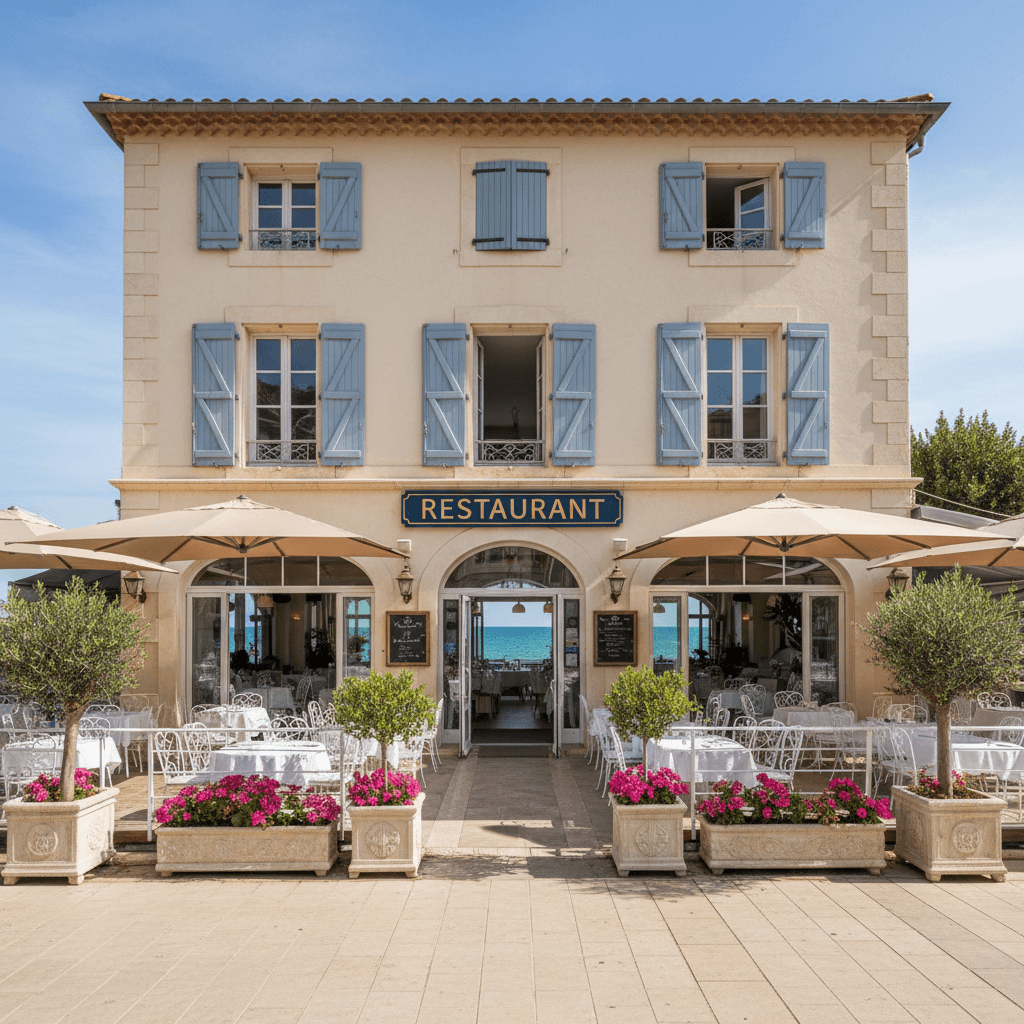 Restaurant 600m² à Fréjus : terrasse - licence IV - Image 1