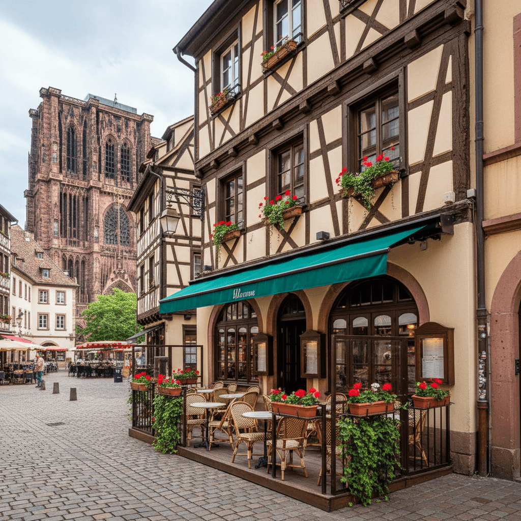 Restaurant à Strasbourg : extraction