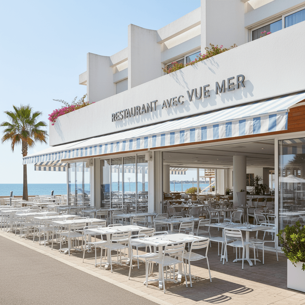 Restaurant 160m² à La Grande-Motte : terrasse - licence IV - Image 1