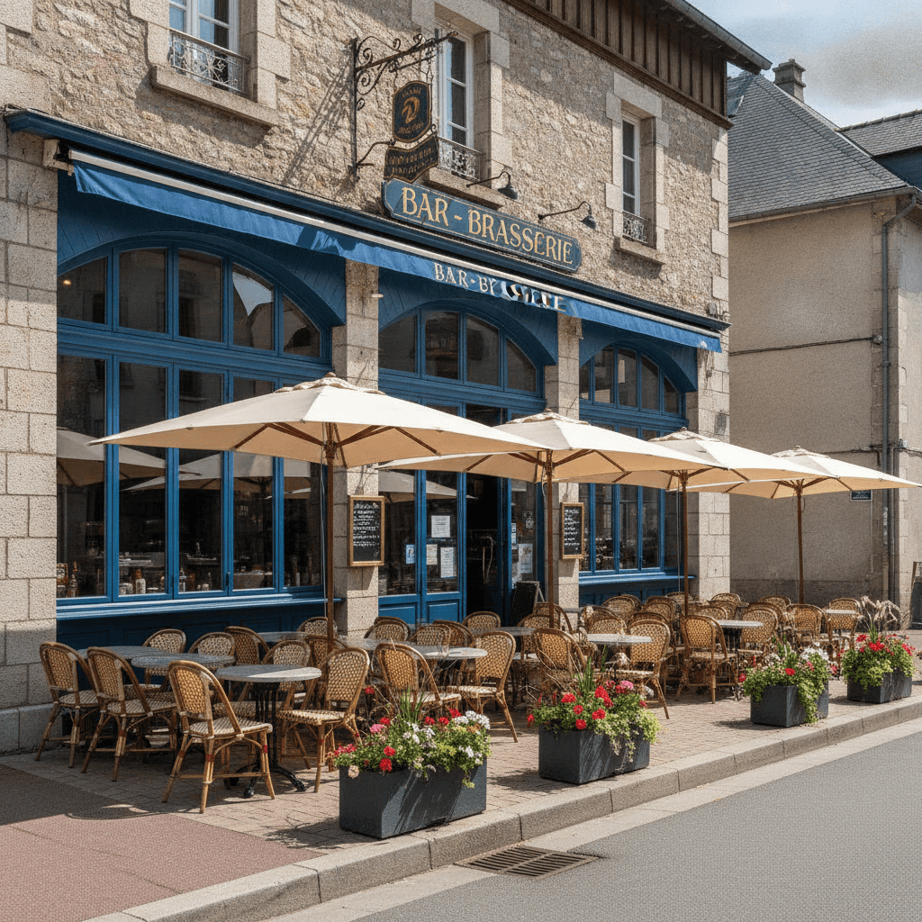 Bar-brasserie 170m² à Cruseilles : terrasse - licence IV - Image 1