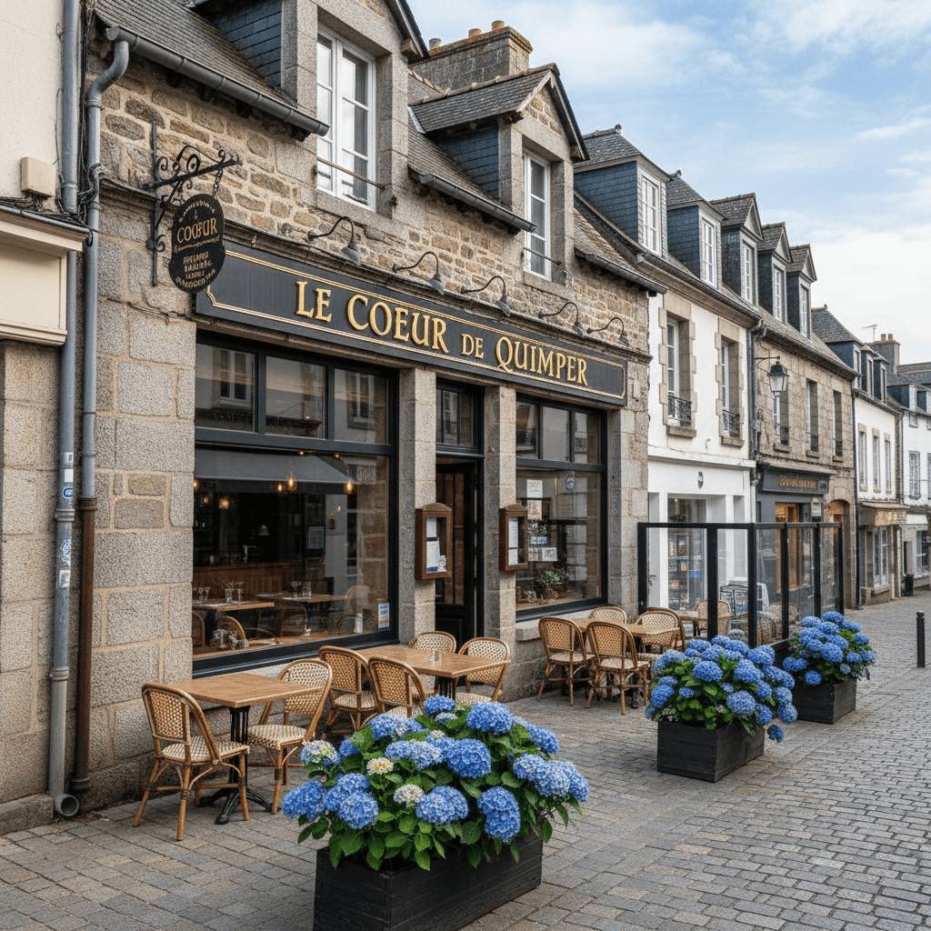 Restaurant à Quimper : terrasse - licence IV - Image 1
