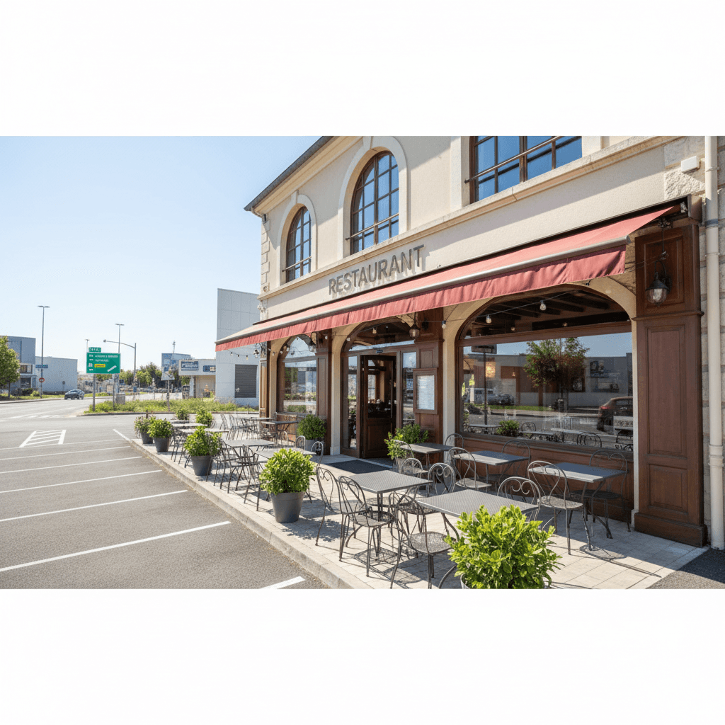 Restaurant 320m² à Saint-Jean-De-Védas : terrasse - extraction - Image 1