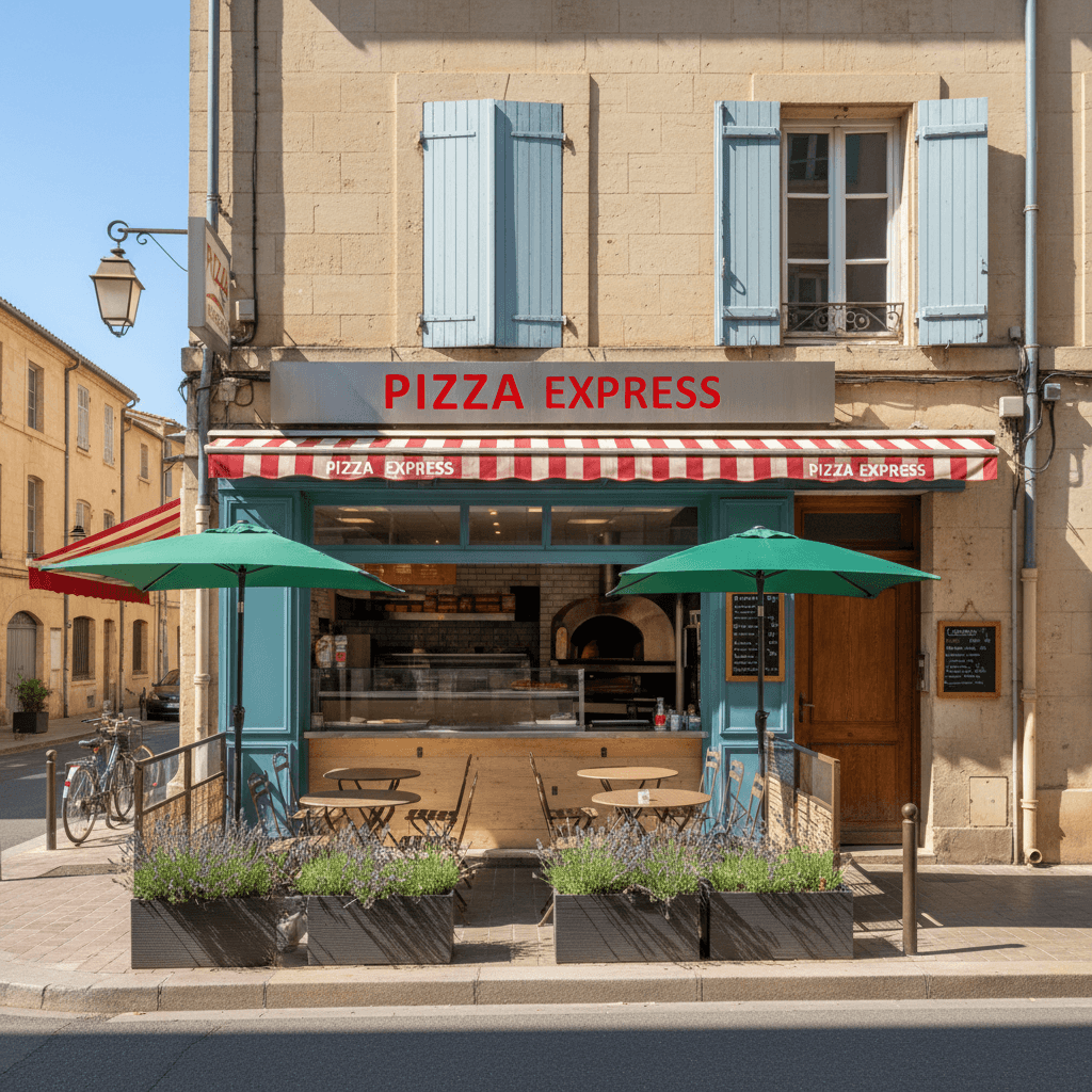 Fast-food 45m² à Montpellier : terrasse - licence IV