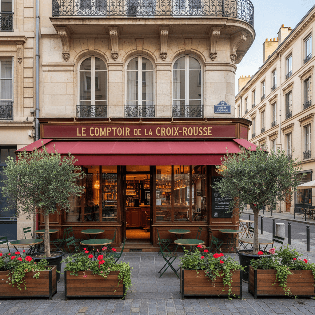 Bar-brasserie 140m² à Lyon : terrasse - licence IV