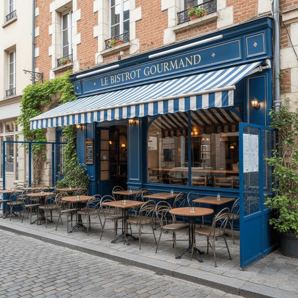 Restaurant 60m² à Toulouse : terrasse - extraction - Image 1