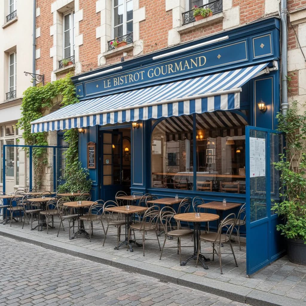 Restaurant 60m² à Toulouse : terrasse - extraction - Image 1