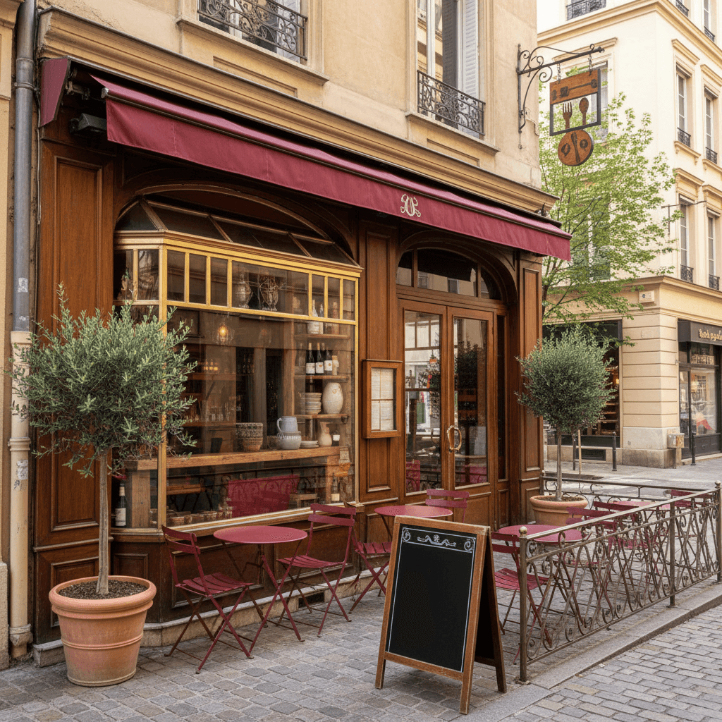 Restaurant à Lyon : terrasse - licence IV