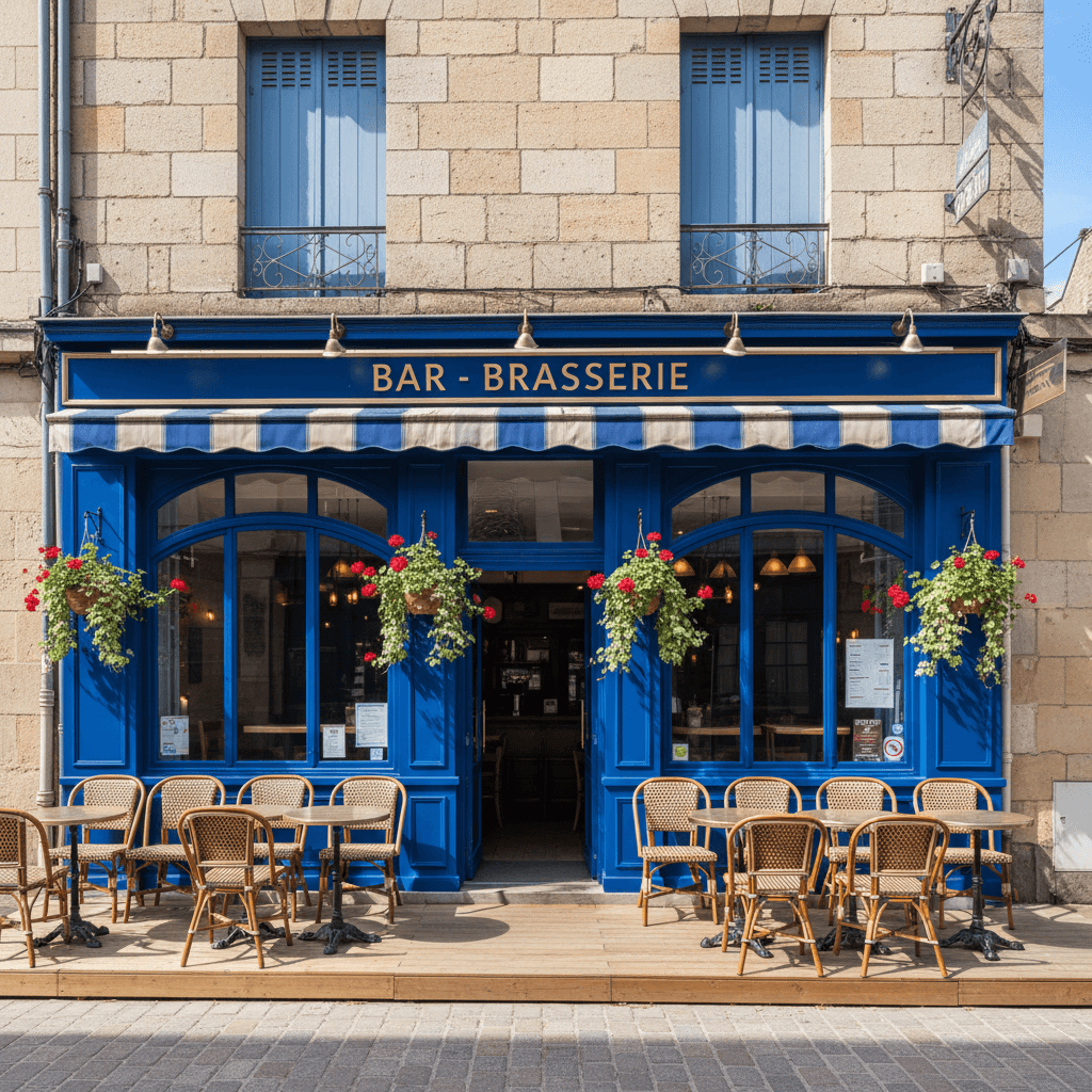Bar-brasserie 125m² à Nantes : terrasse - licence IV - Image 1