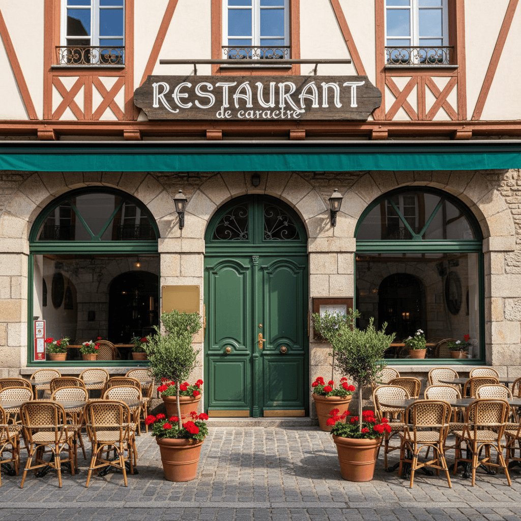 Restaurant 93m² à Bayonne : terrasse - extraction - Image 1