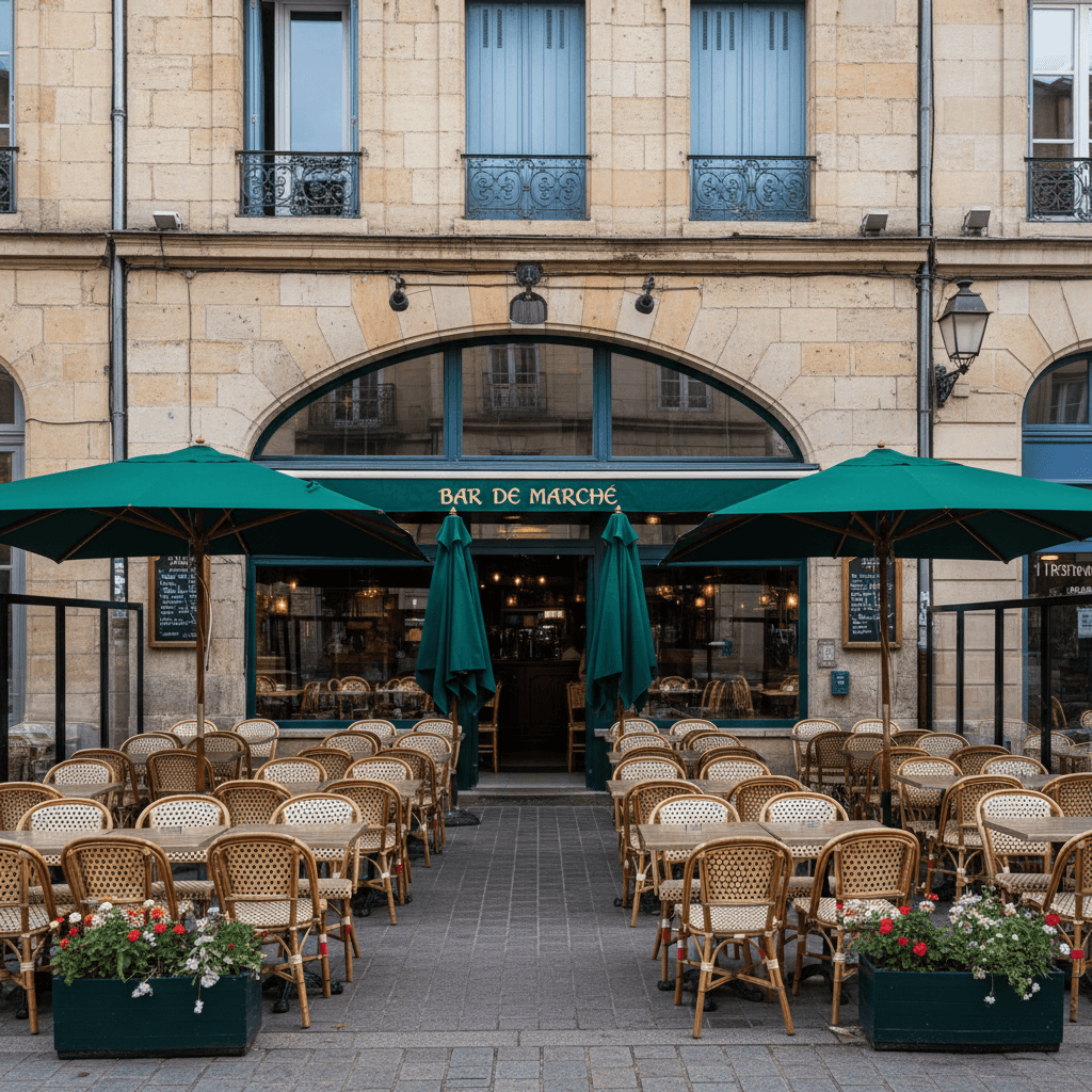 Bar-brasserie à Nantes : terrasse - licence IV - Image 1