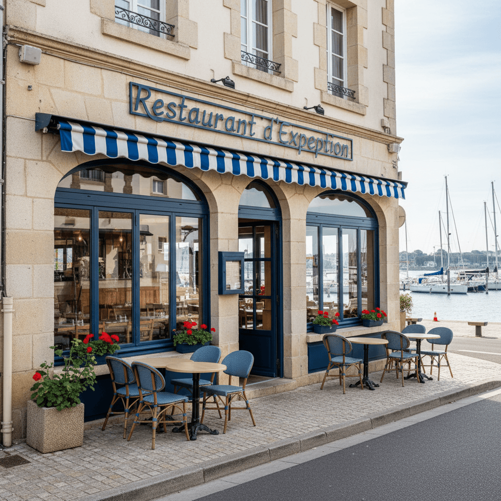 Restaurant 148m² à Hendaye : terrasse - extraction - Image 1