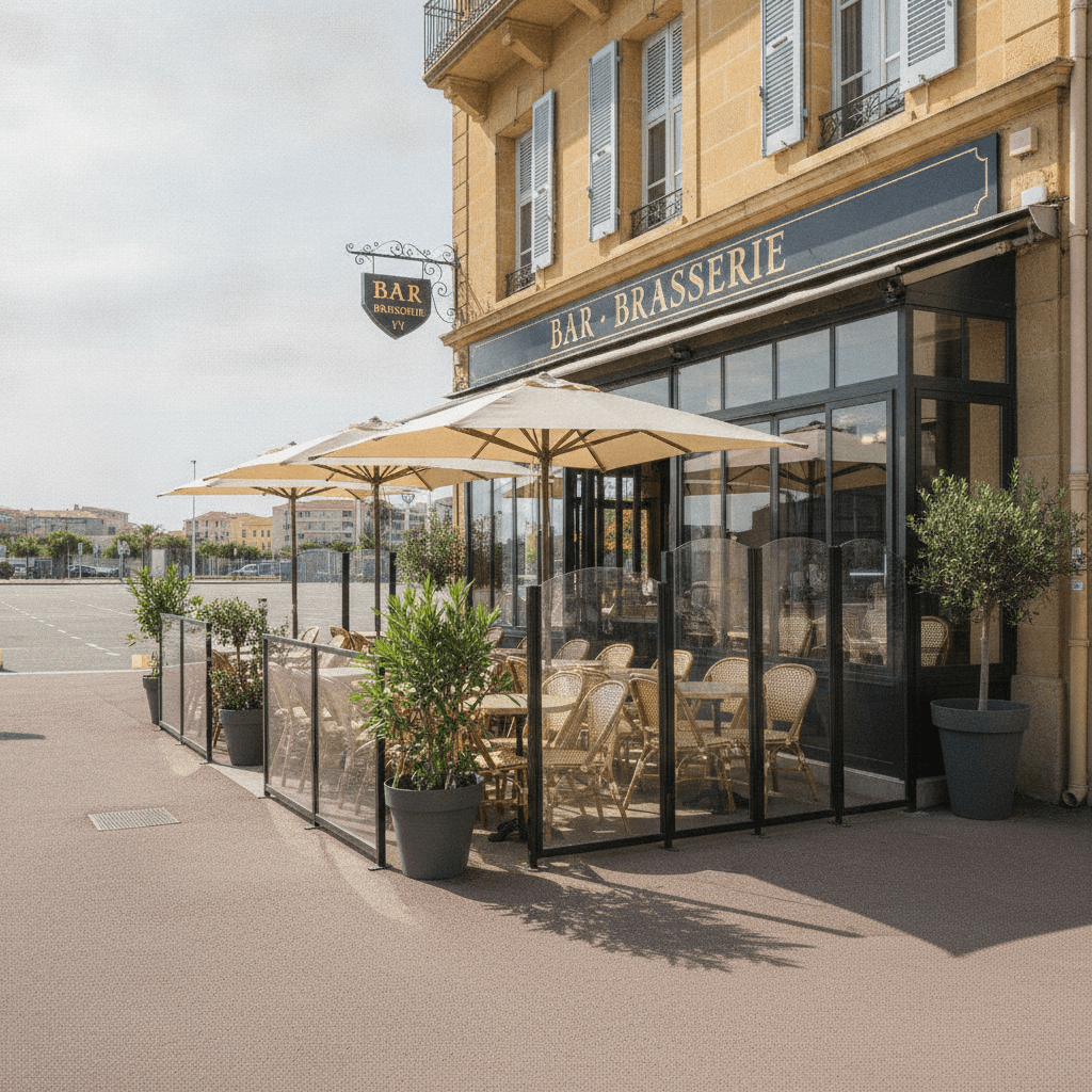 Bar-brasserie à Perpignan : terrasse - licence IV - Image 1