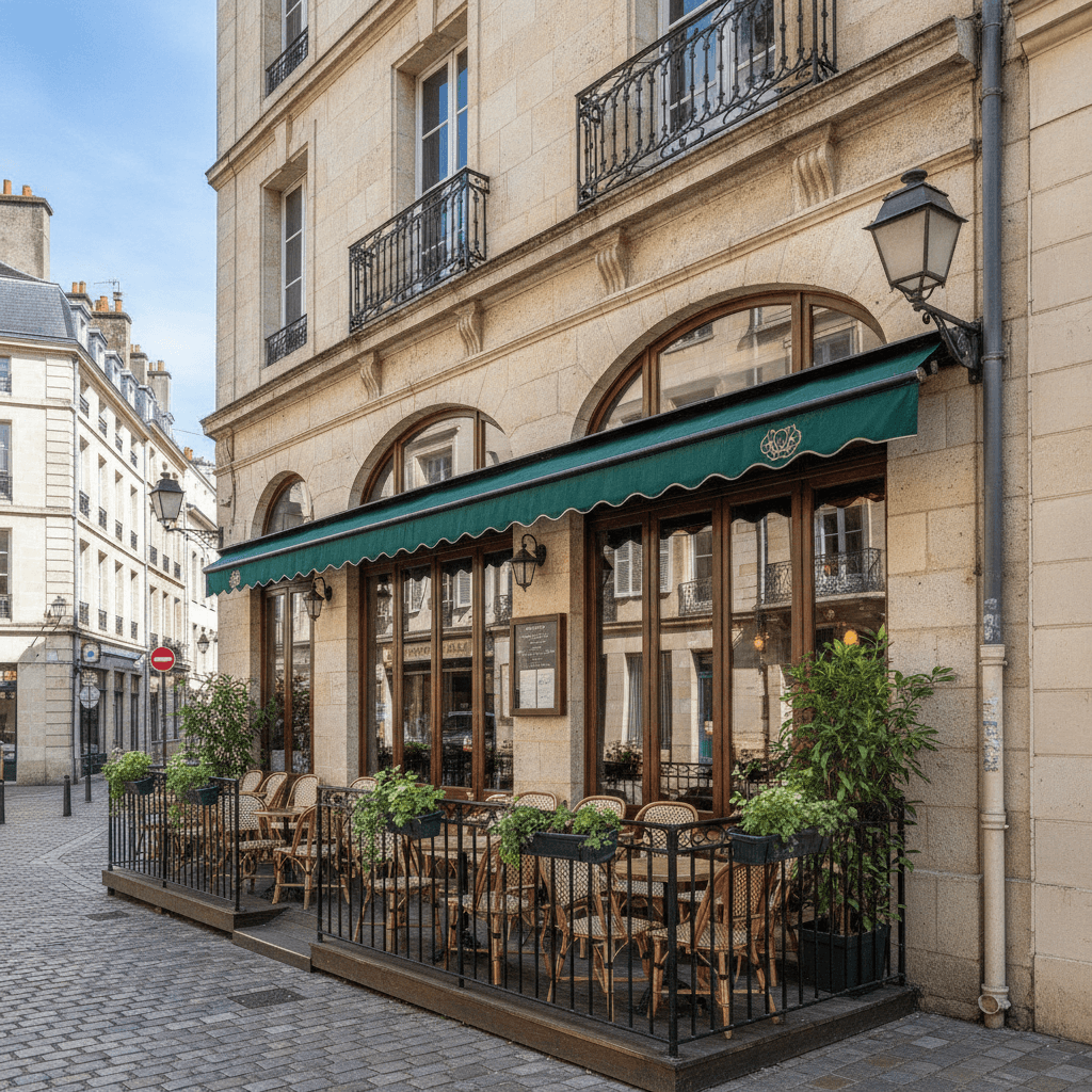 Restaurant 200m² à Nantes : terrasse - licence IV