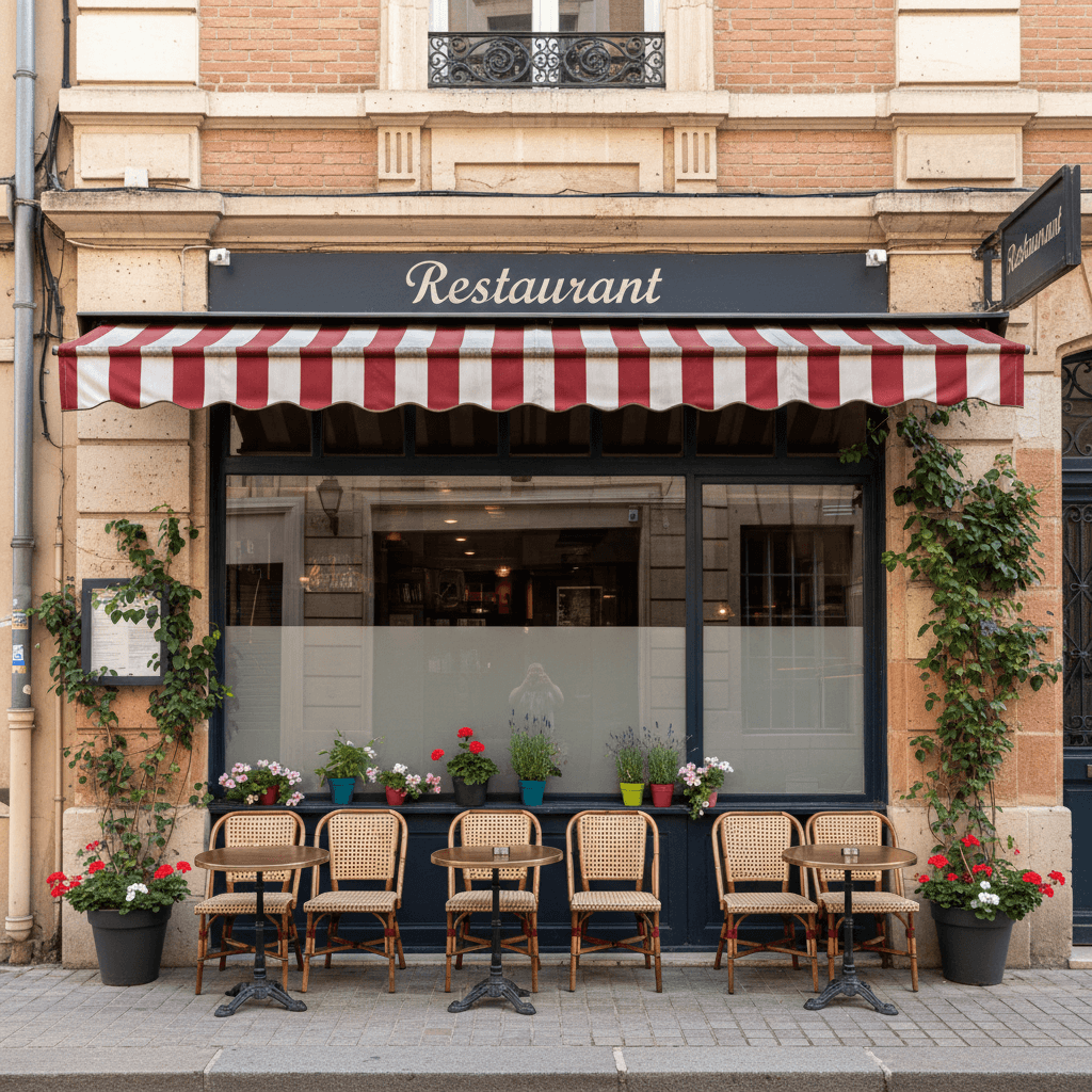 Restaurant 38m² à Toulouse : terrasse - licence IV