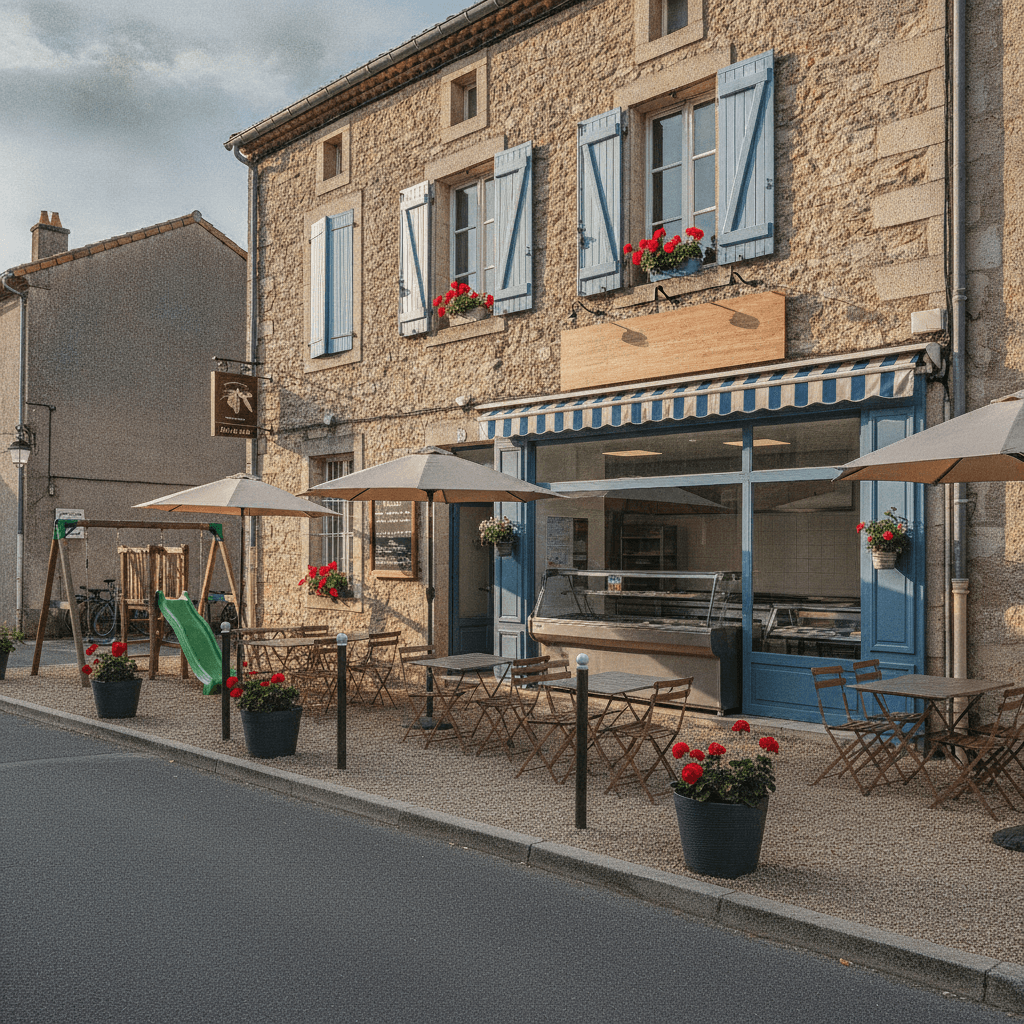Snack 80m² à Campagne-Sur-Aude : terrasse - Image 1