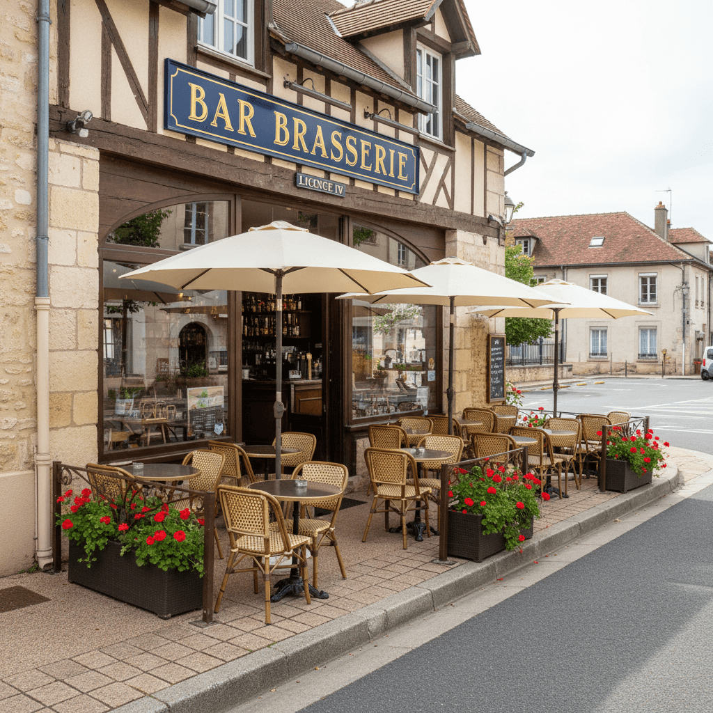 Bar-brasserie à Albi : terrasse - licence IV - Image 1
