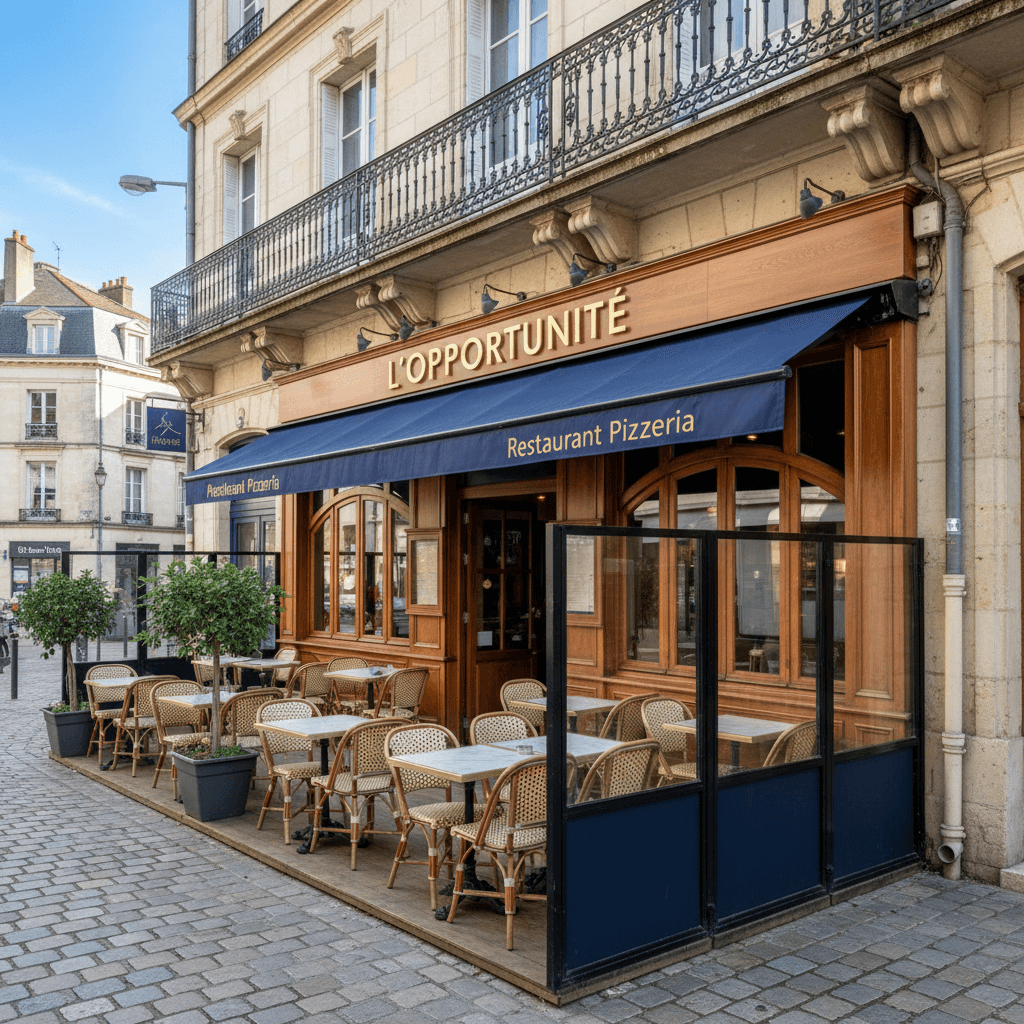 Restaurant à Niort : terrasse - licence IV - Image 1