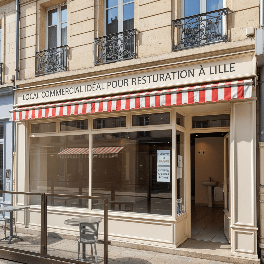 Local Commercial Idéal pour Restauration à Lille