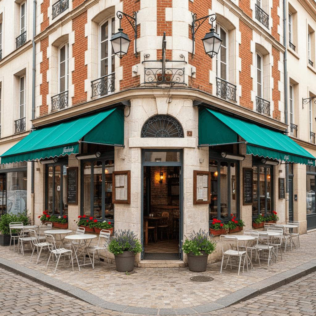 Restaurant 95m² à Toulouse : terrasse - extraction