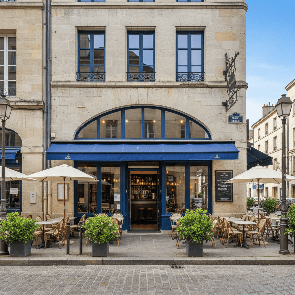 Bar-brasserie à Bordeaux : terrasse - licence IV