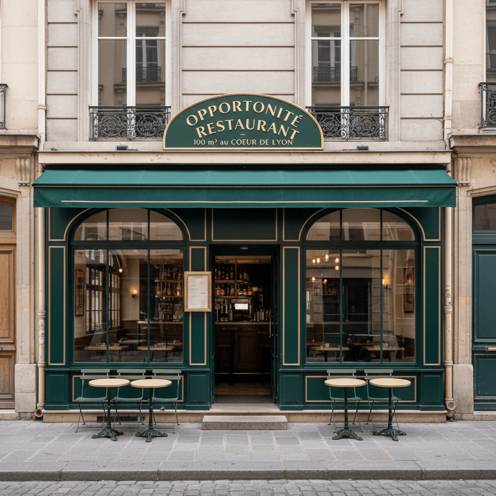 Opportunité Restaurant 100 m² au Coeur de Lyon