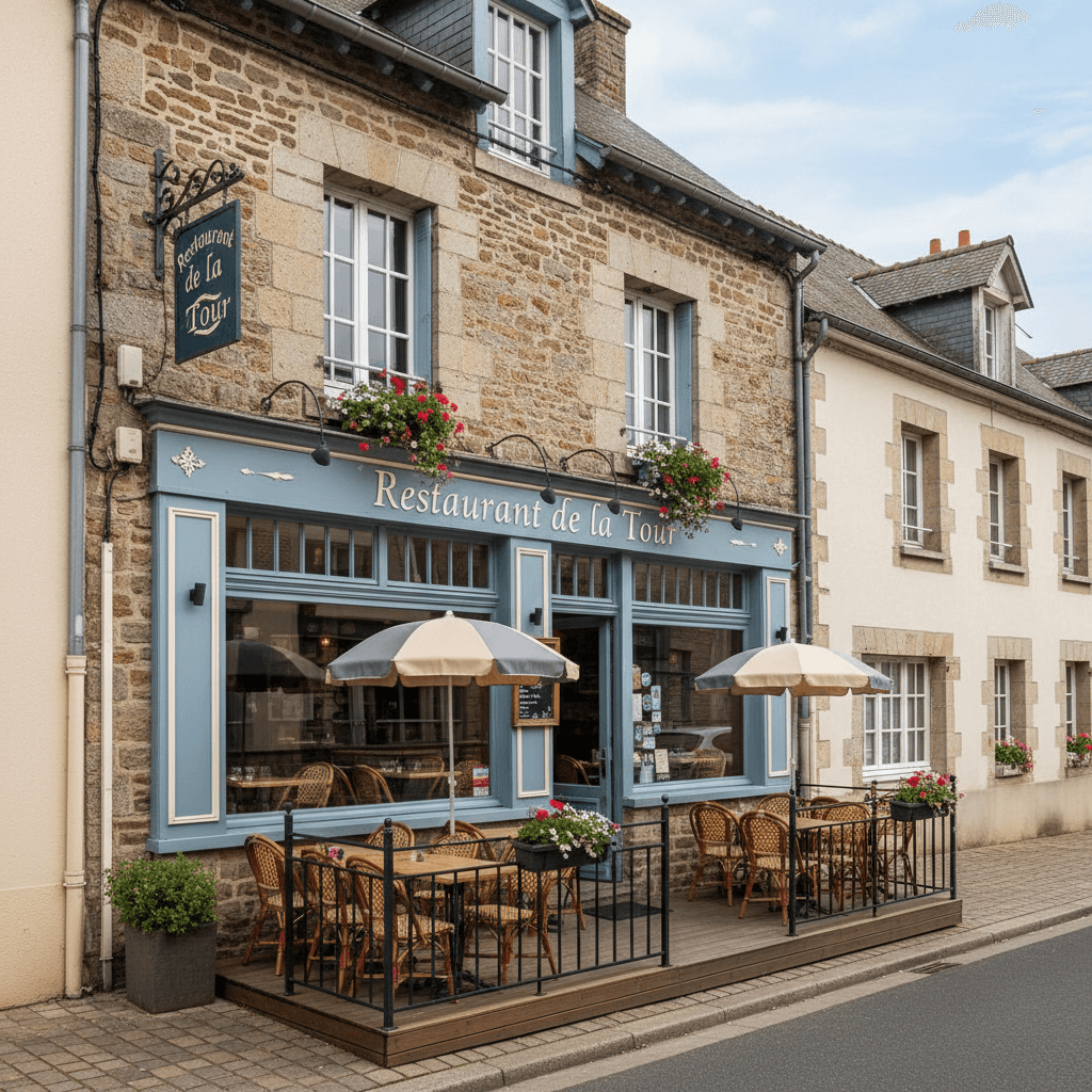 Restaurant 249m² à Groffliers : terrasse - licence IV - Image 1
