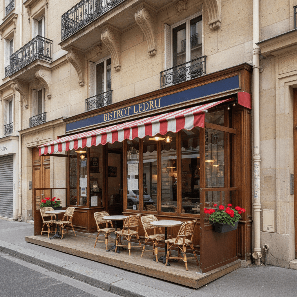 Restauration sans nuisance (Pas de conduit, réchauffage) 10 couverts à Paris - Image 1