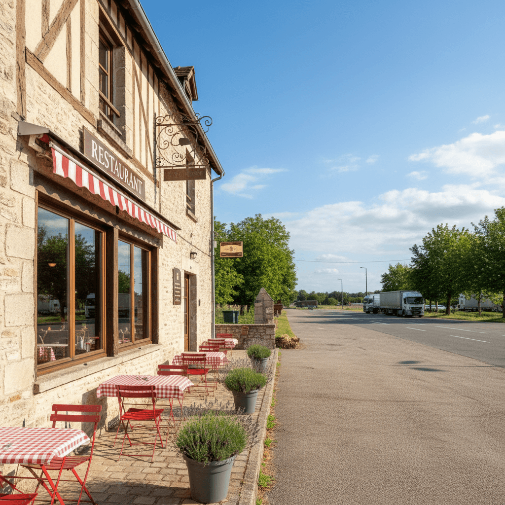 Restaurant 745m² à Touvérac : terrasse - licence IV - Image 1