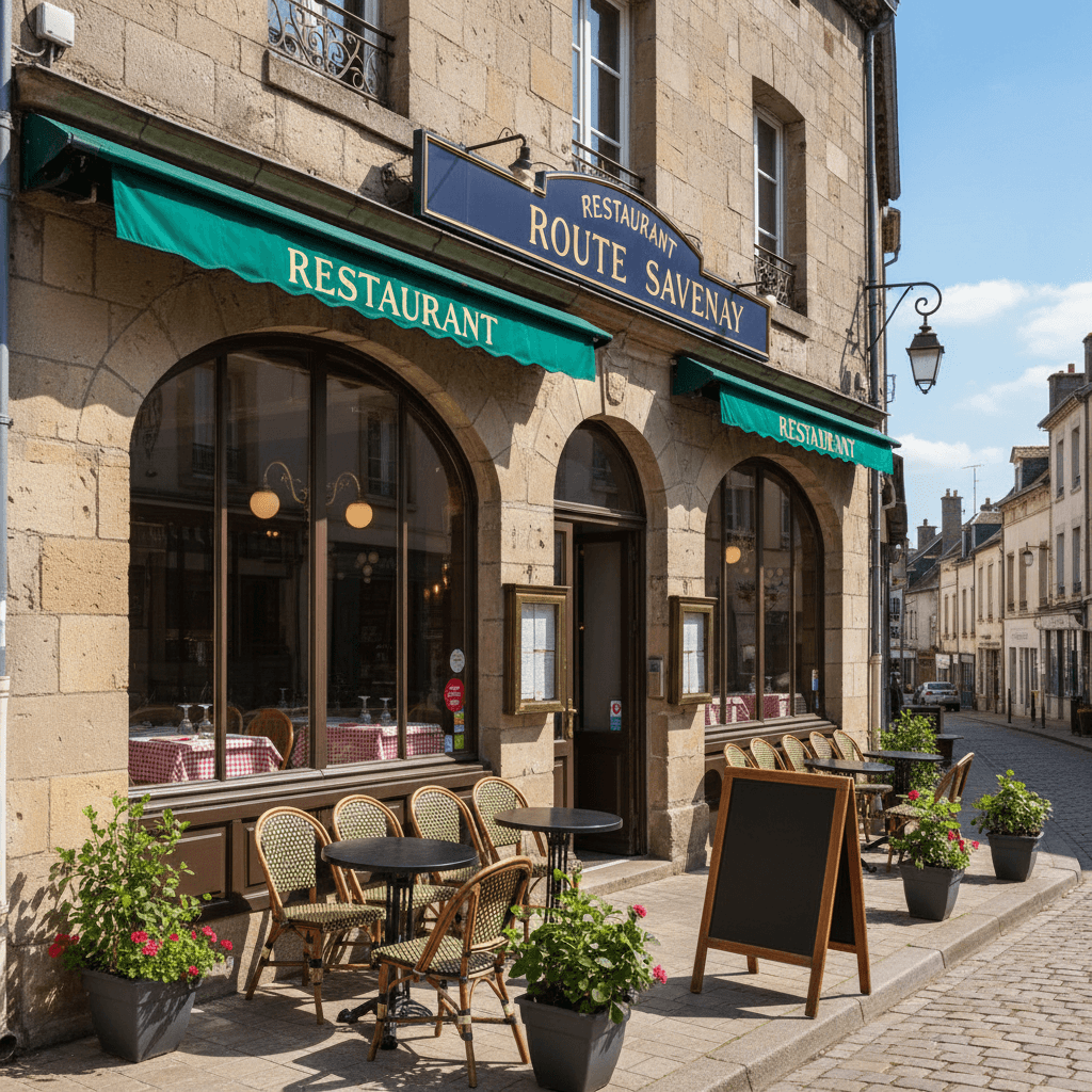 Restaurant à Savenay : terrasse - licence IV - Image 1