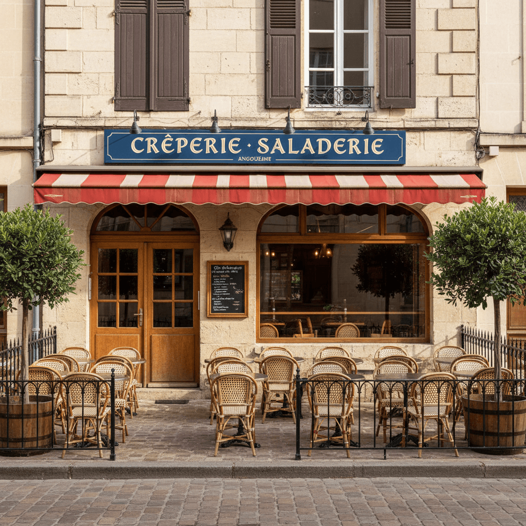 Restaurant à Angoulême : terrasse - licence IV - Image 1