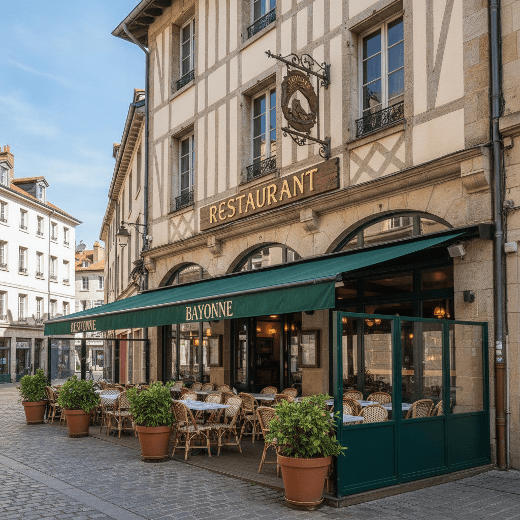 Restaurant 150m² à Bayonne : terrasse - licence IV - Image 1