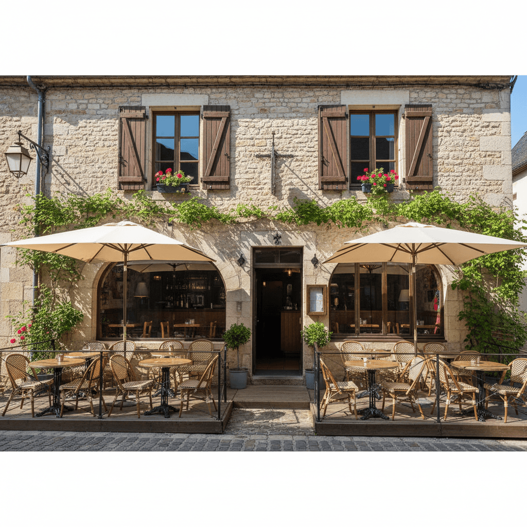 Restaurant : terrasse - licence IV - Image 1