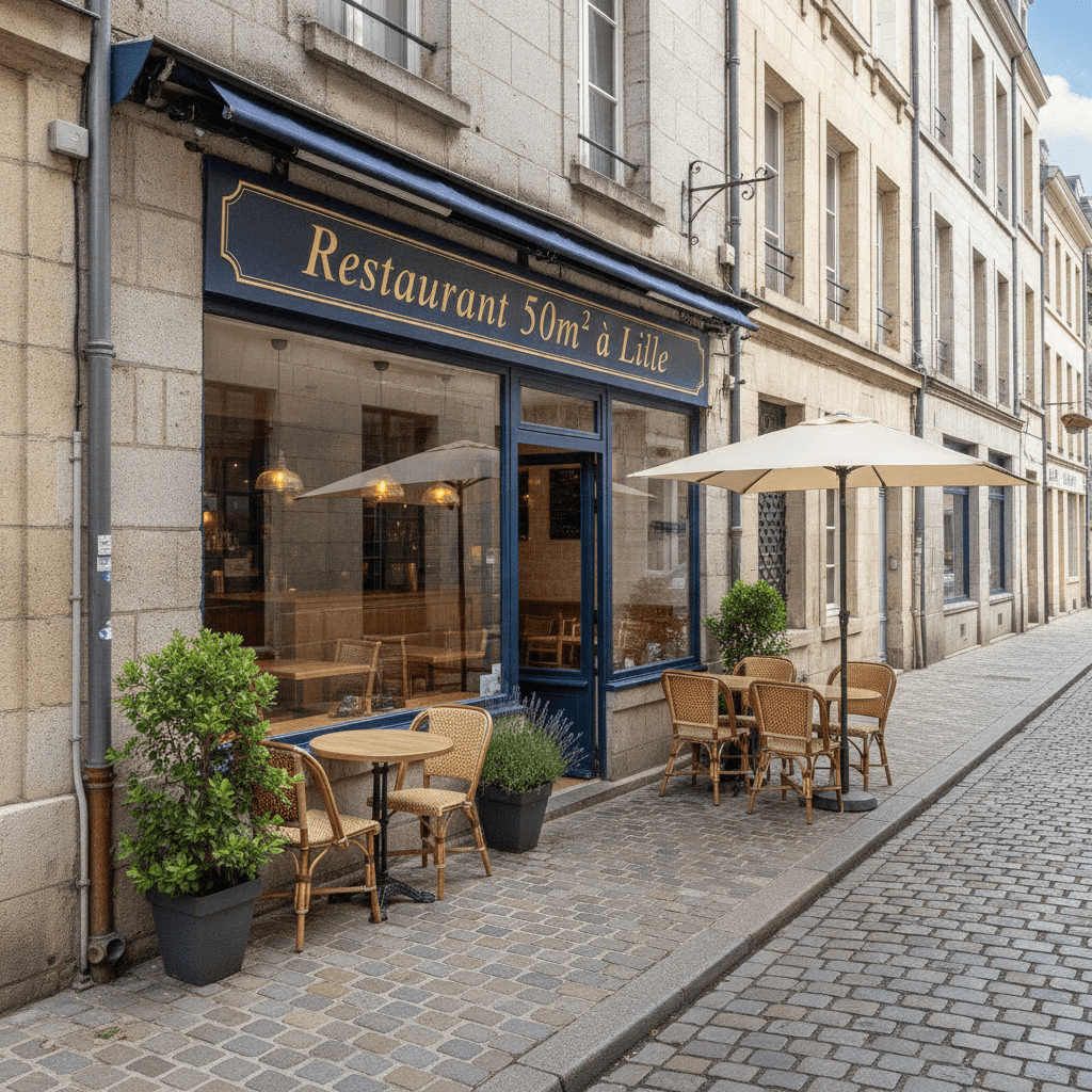 Restaurant 50m² à Lille - Image 1