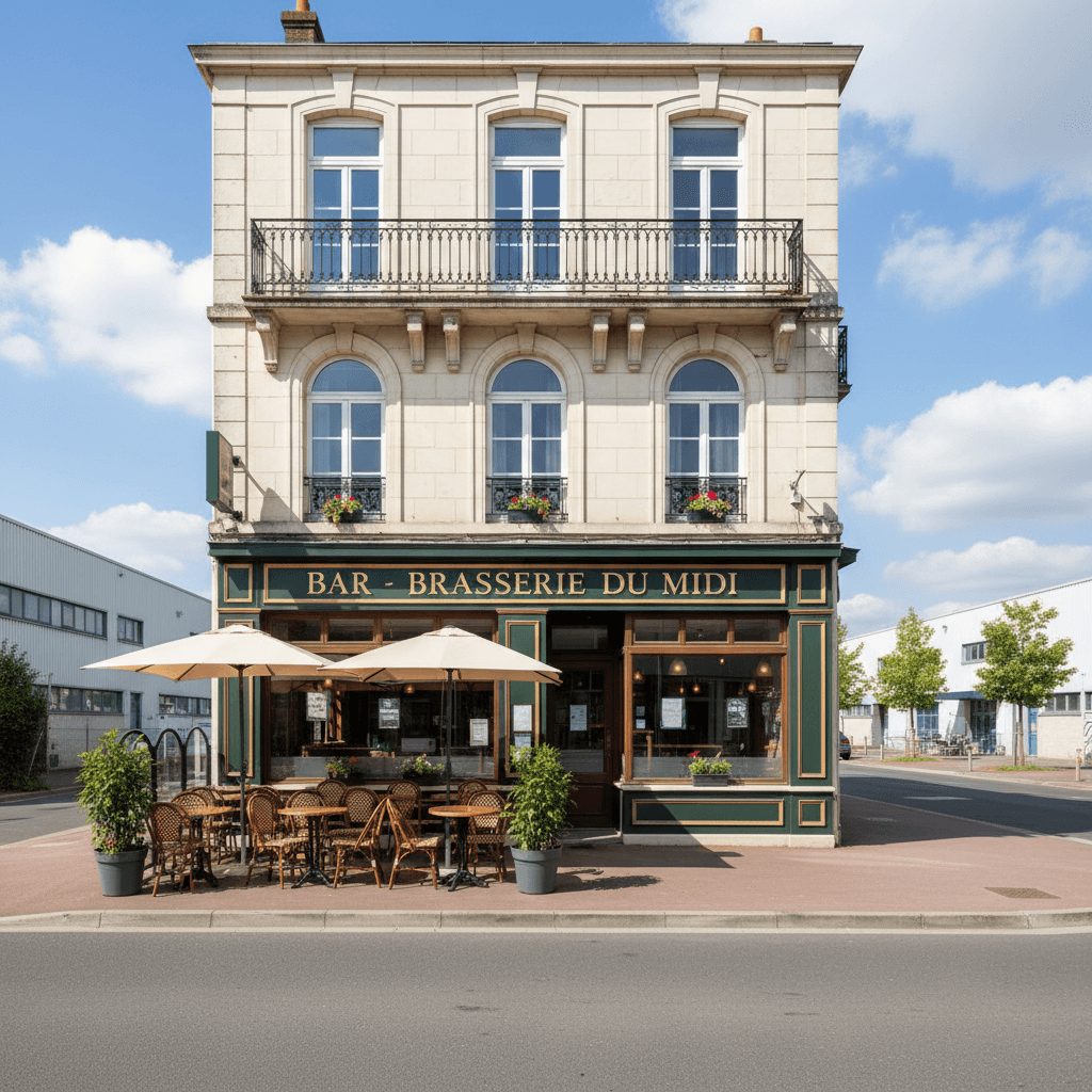 Bar-brasserie à Rennes : terrasse
