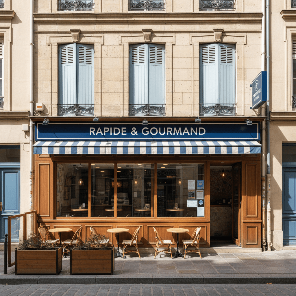 Fast-food 36m² à Lyon : terrasse - licence IV - Image 1