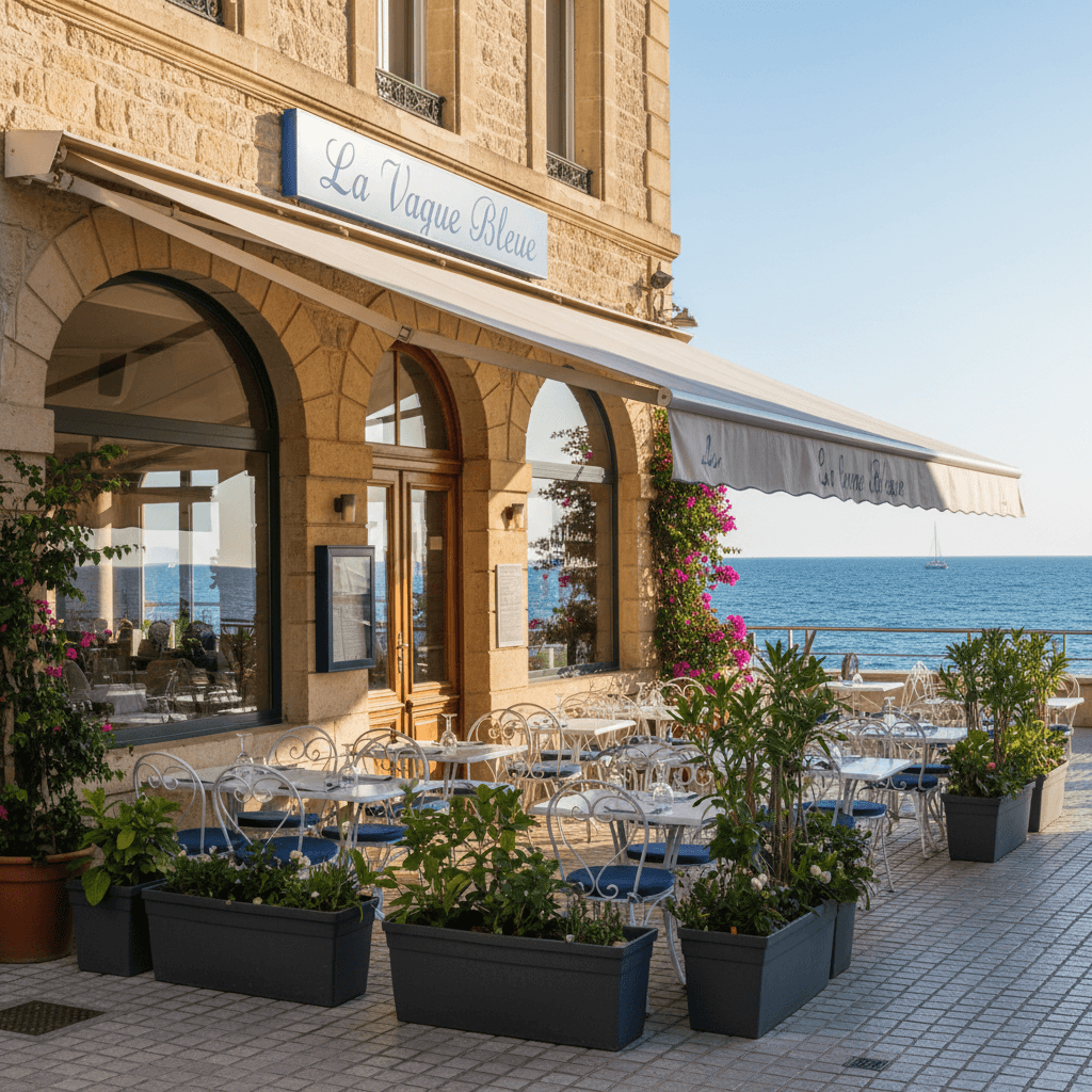 Restaurant 50m² à Saint-Cyr-Sur-Mer : terrasse - licence IV - Image 1