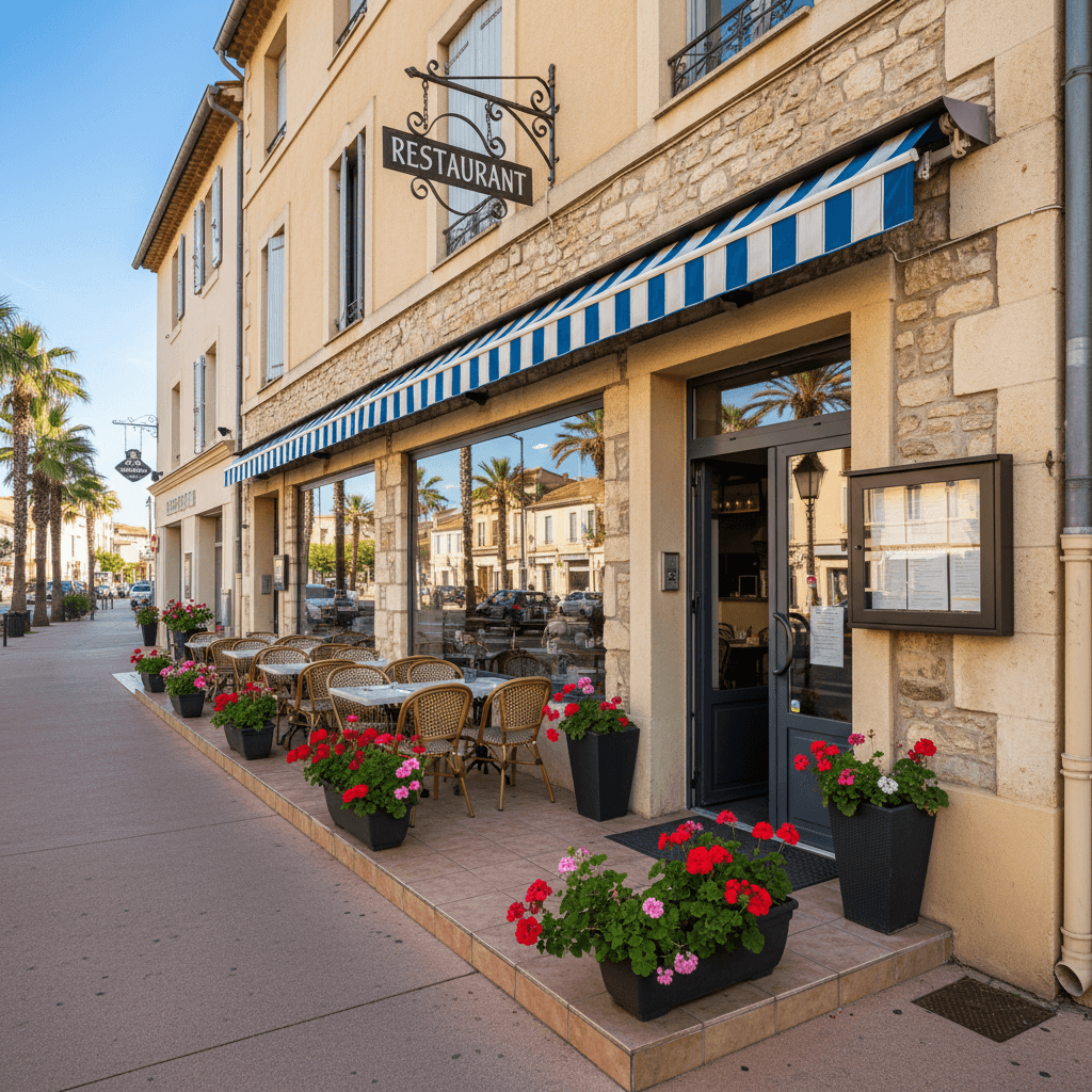 Restaurant à La Ciotat : terrasse - licence IV - Image 1