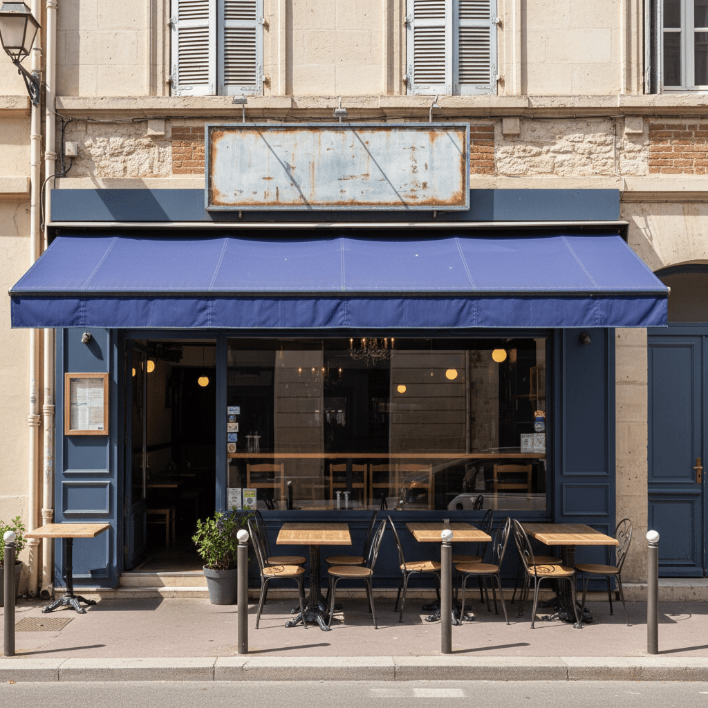 Restaurant 93m² à Marseille : terrasse - Image 1