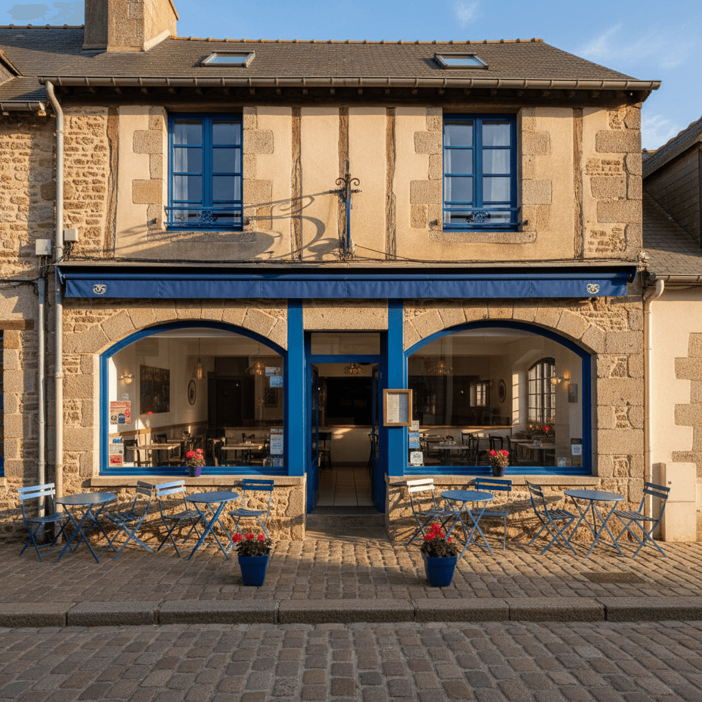 Restaurant à Le Croisic : terrasse - Image 1