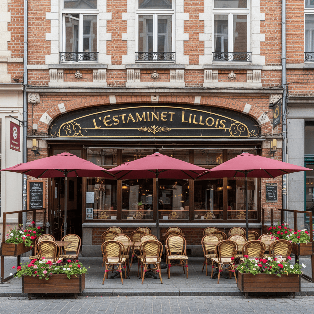 Restaurant à Lille : terrasse
